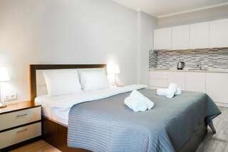 Апарт-отели Panorama Premium Apartments Batumi Батуми Апартаменты-студио с видом на море-18